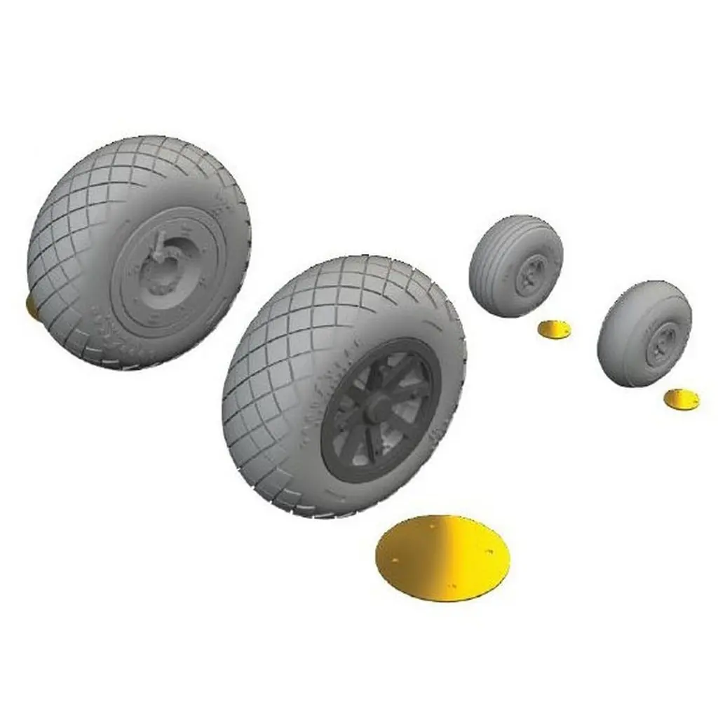 1/48 Scale Model Kit - Detail-Up Parts / Curtiss P-40 Warhawk