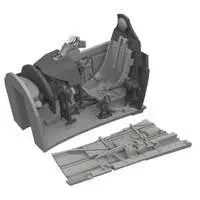 1/48 Scale Model Kit - Detail-Up Parts / Curtiss P-40 Warhawk