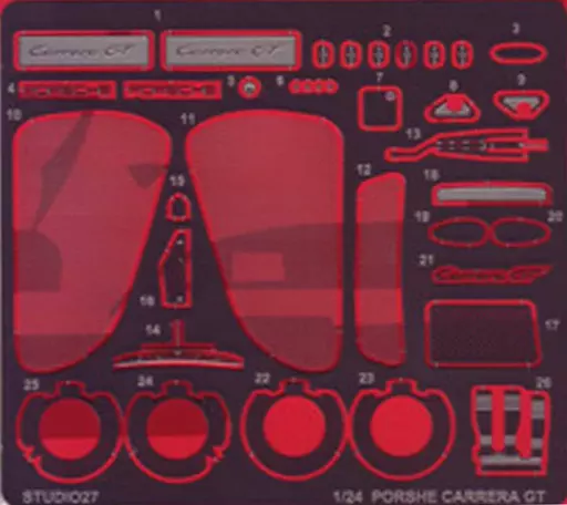 1/24 Scale Model Kit - Etching parts