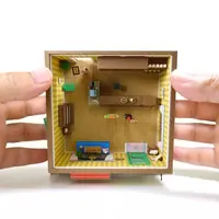 Miniature Art Kit - 1/60 Scale Model Kit - Kiki's Delivery Service / Kiki