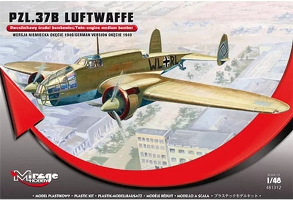 1/48 Scale Model Kit - Bomber