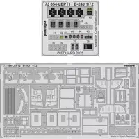 1/72 Scale Model Kit - Etching parts / Consolidated B-24 Liberator
