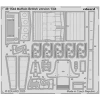 1/48 Scale Model Kit - Etching parts / Brewster F2A Buffalo