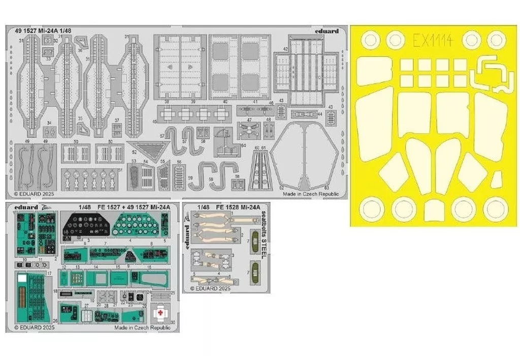 1/48 Scale Model Kit - Attack helicopter / Mil Mi-24