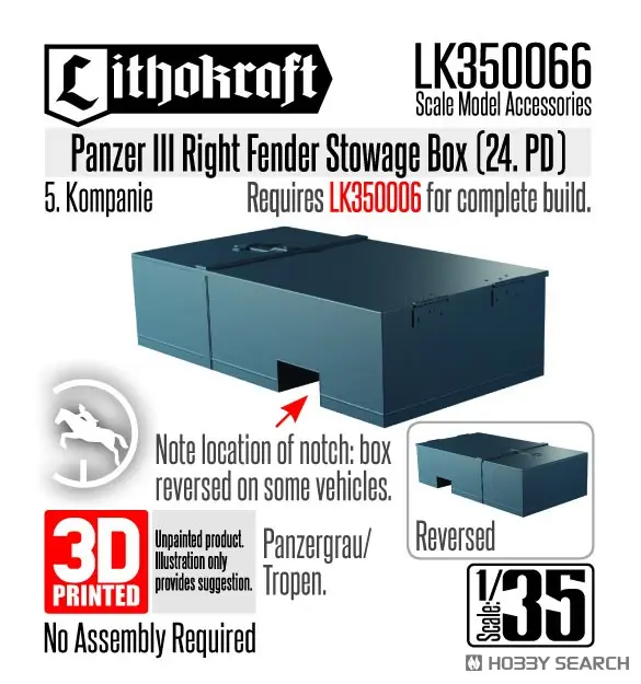 1/35 Scale Model Kit - Detail-Up Parts