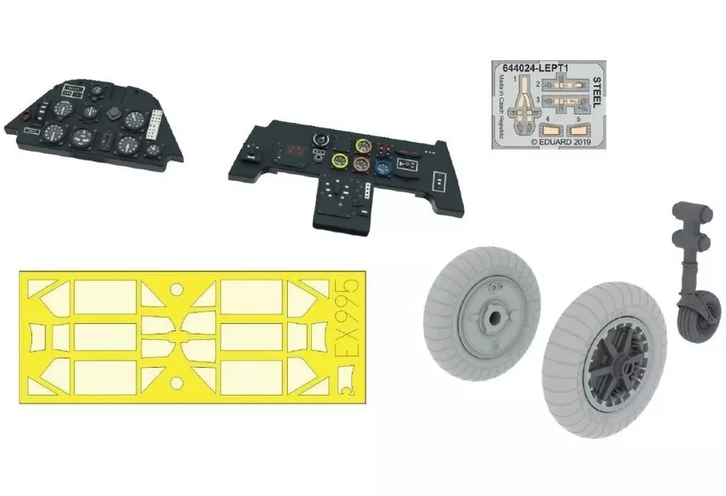 1/48 Scale Model Kit - Detail-Up Parts / Messerschmitt Bf 109