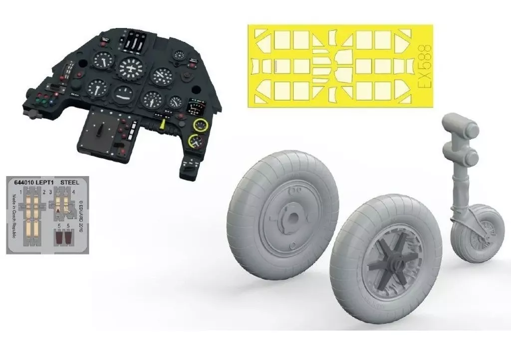 1/48 Scale Model Kit - Detail-Up Parts / Messerschmitt Bf 109