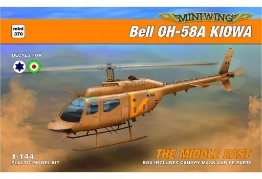 1/144 Scale Model Kit - Helicopter / Bell OH-58 Kiowa