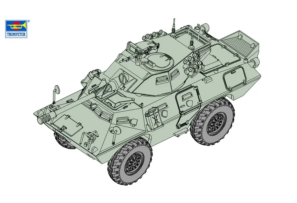 1/72 Scale Model Kit - Tank / Commando