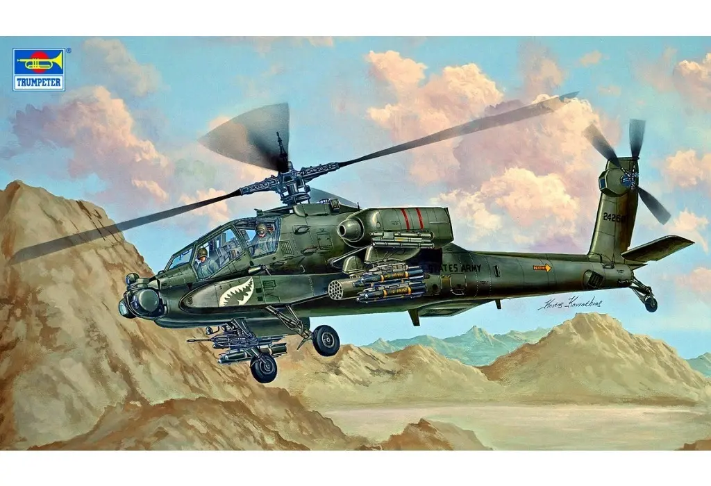 1/35 Scale Model Kit - 1/48 Scale Model Kit - Attack helicopter / AH-64 Apache