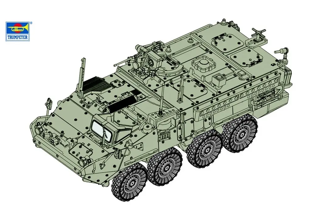 1/72 Scale Model Kit - Tank / M1130 commander vehicle