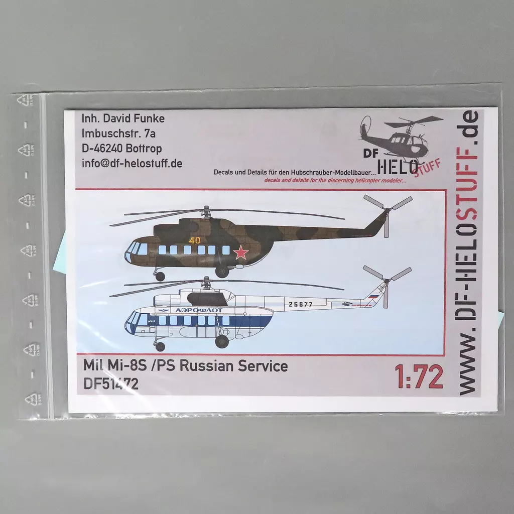 1/72 Scale Model Kit - Detail-Up Parts