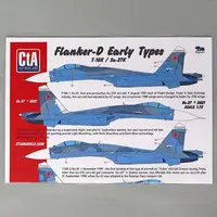 1/72 Scale Model Kit - Fighter aircraft model kits / Sukhoi Su-27