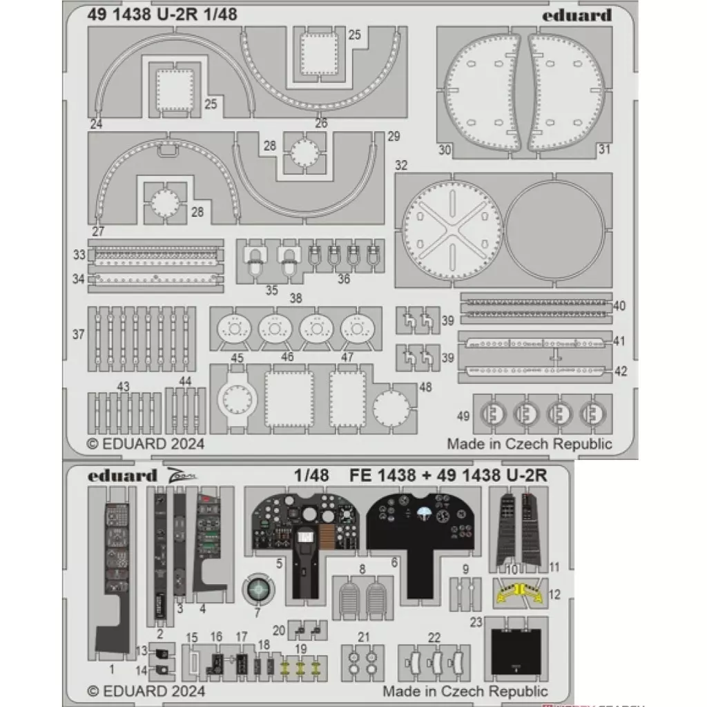 1/48 Scale Model Kit - Etching parts