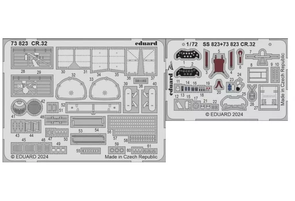 1/72 Scale Model Kit - Etching parts
