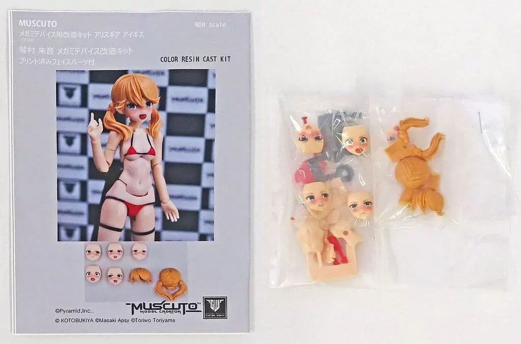 Plastic Model Parts - Resin cast kit - MEGAMI DEVICE