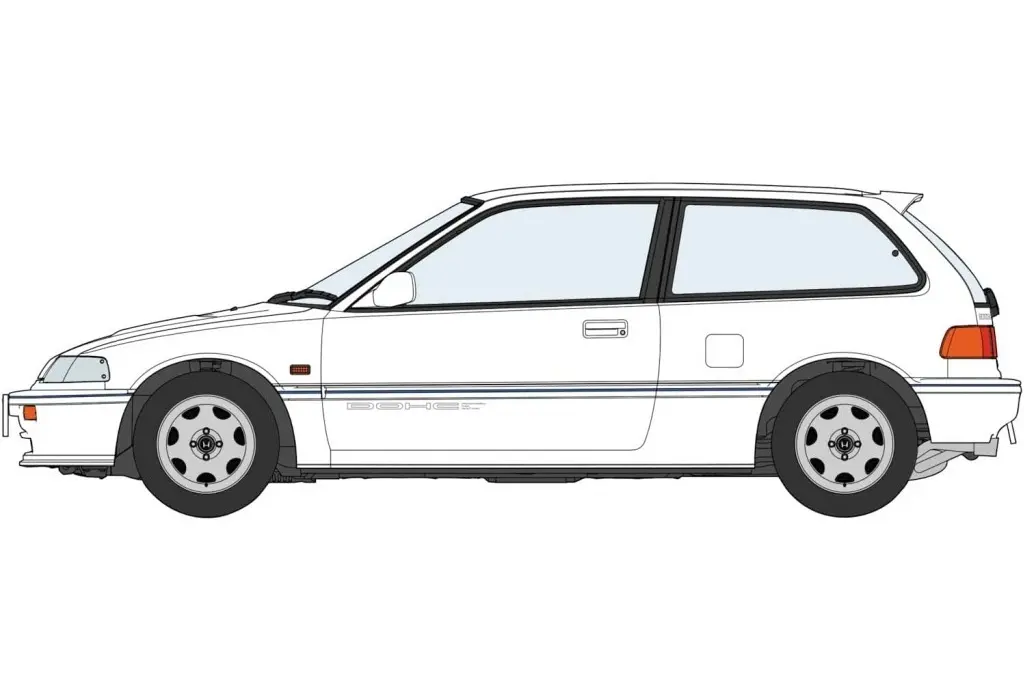 1/24 Scale Model Kit - Honda / Honda Civic Si