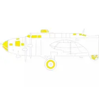1/48 Scale Model Kit - Detail-Up Parts / Boeing B-17 Flying Fortress