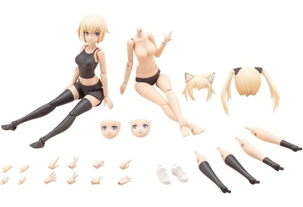 Plastic Model Kit - SOUSAI SHOJO TEIEN / Koyomi Takanashi & Gourai (FRAME ARMS GIRL)