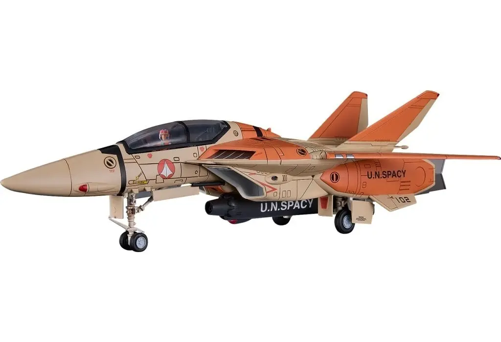 PLAMAX - 1/72 Scale Model Kit - Super Dimension Fortress Macross / VF-1D Valkyrie & Ichijo Hikaru & Lynn Minmay