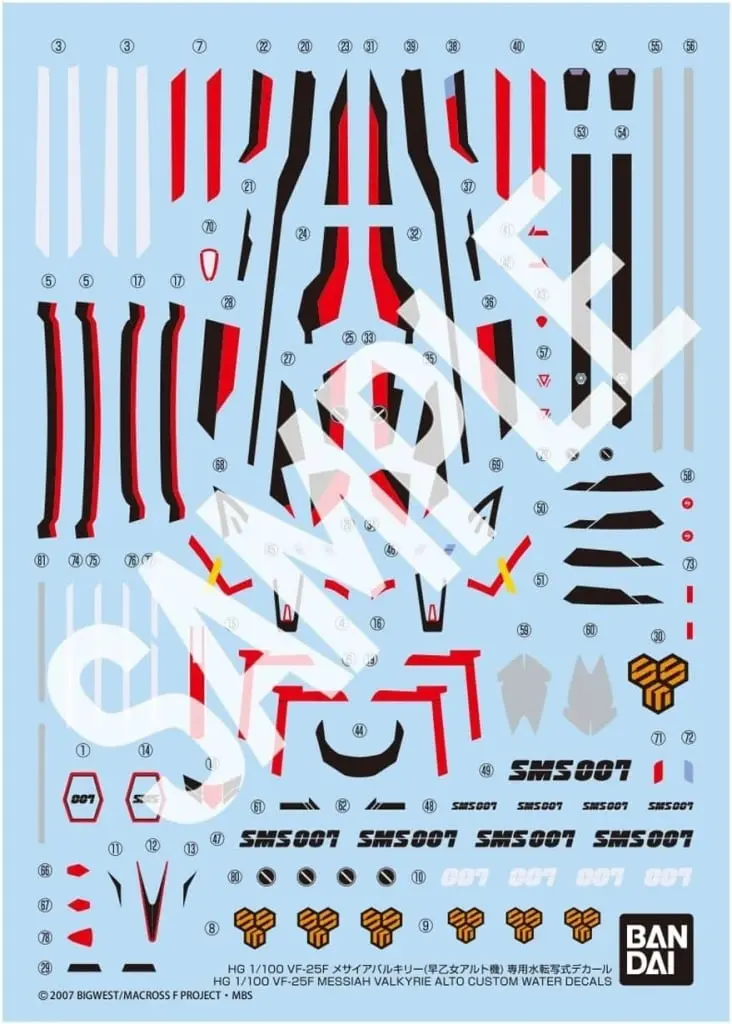 HIGH GRADE (HG) - 1/100 Scale Model Kit - MACROSS Frontier