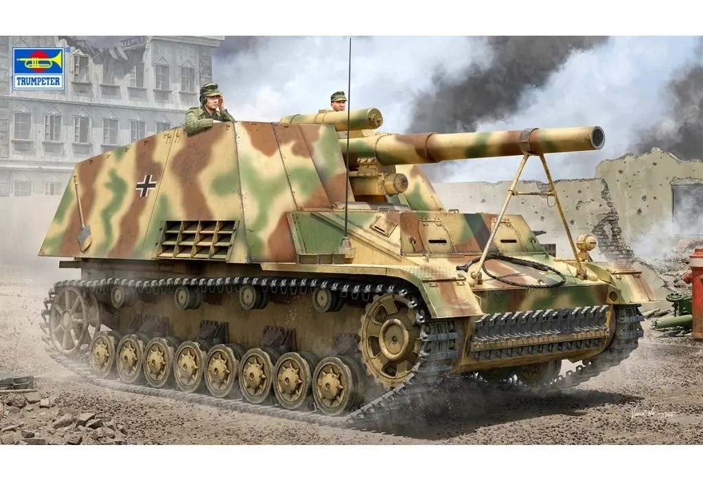 Plastic Model Kit - Self-propelled artillery