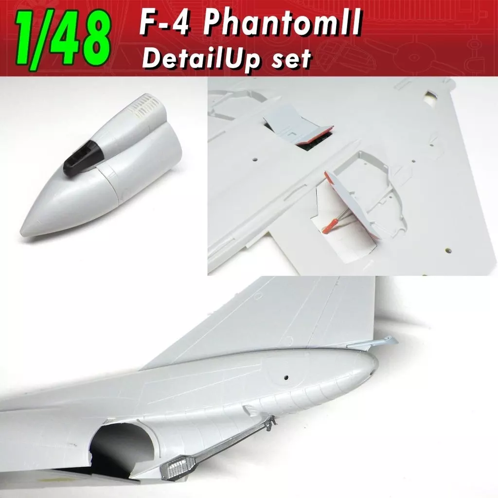 1/48 Scale Model Kit - Grade Up Parts