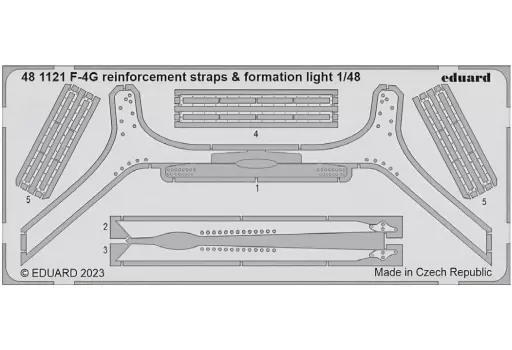 1/48 Scale Model Kit - Etching parts / McDonnell Douglas F-4 Phantom II