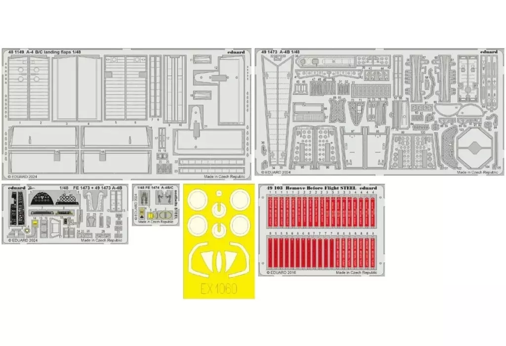 1/48 Scale Model Kit - Grade Up Parts