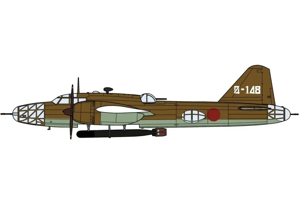 1/72 Scale Model Kit - Fighter aircraft model kits / Mitsubishi Ki-67