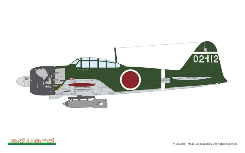 1/48 Scale Model Kit - Fighter aircraft model kits / Mitsubishi A6M5 Zero Fighter Type 52