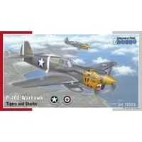 1/72 Scale Model Kit - Fighter aircraft model kits / Curtiss P-40 Warhawk