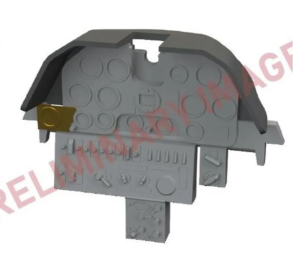 1/48 Scale Model Kit - Detail-Up Parts / Curtiss P-40 Warhawk