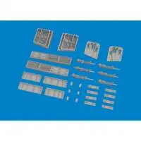 1/48 Scale Model Kit - Detail-Up Parts / Curtiss P-40 Warhawk