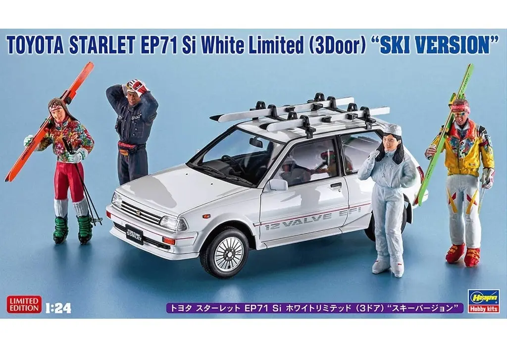 1/24 Scale Model Kit - Vehicle / Toyota Starlet