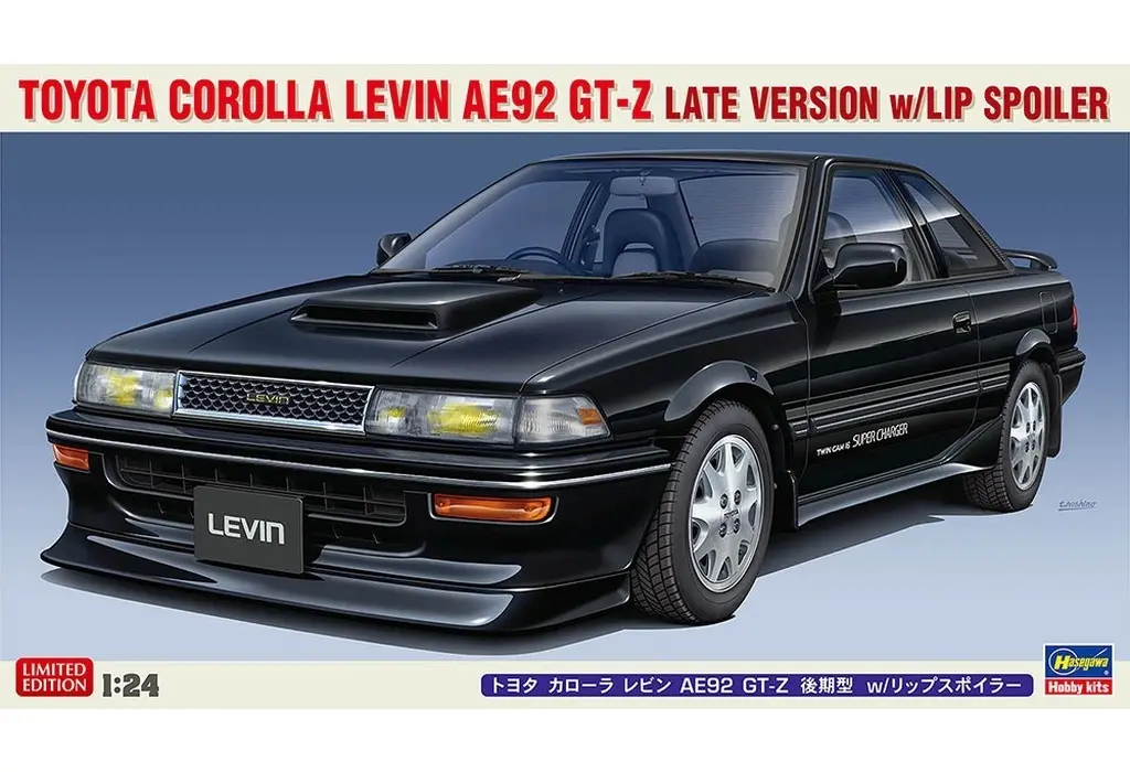 1/24 Scale Model Kit - Vehicle / Toyota Corolla Levin AE92