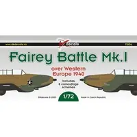 1/72 Scale Model Kit - Bomber / Fairey Battle