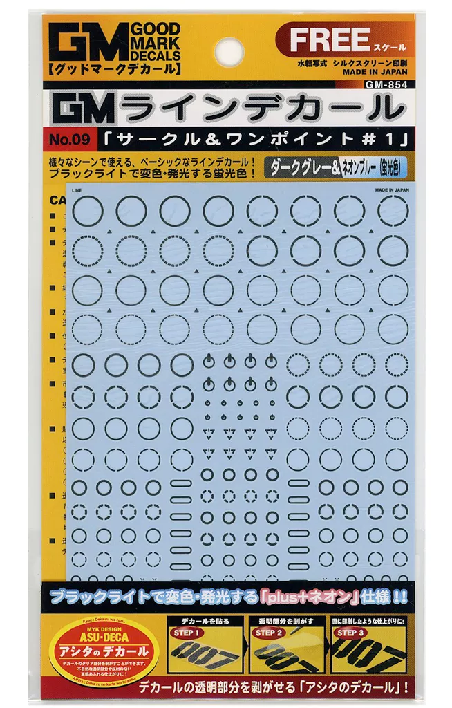 1/100 Scale Model Kit - 1/144 Scale Model Kit - GM Decals