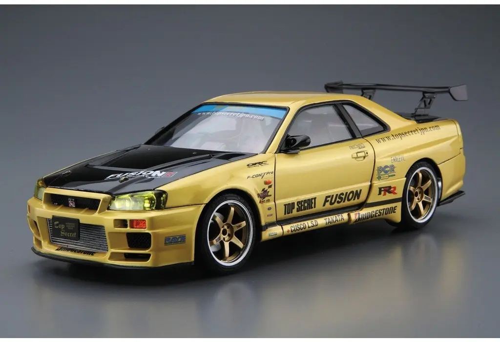 The Tuned Car - 1/24 Scale Model Kit - NISSAN / SKYLINE