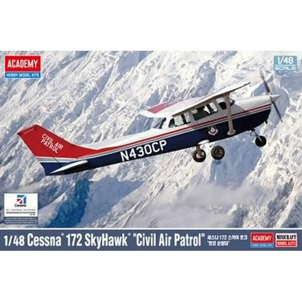 1/48 Scale Model Kit - Aircraft / Cessna 172 Skyhawk