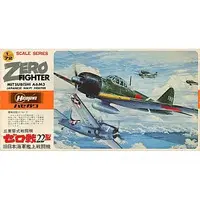 1/72 Scale Model Kit - Fighter aircraft model kits / Mitsubishi A6M Zero