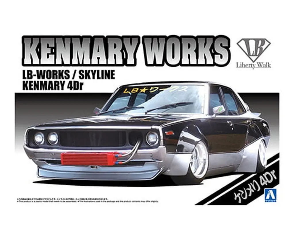 1/24 LB WORKS KEN MARY 4Dr Model Kit