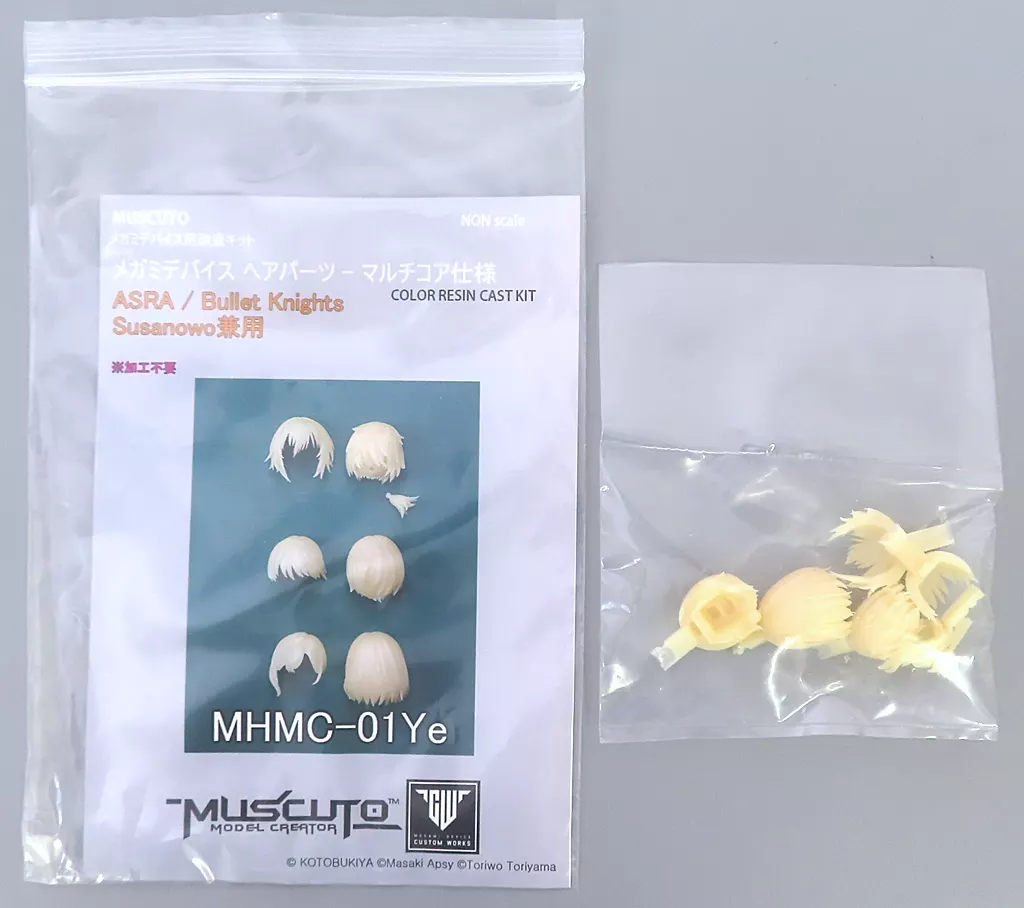 Plastic Model Parts - Resin cast kit - MEGAMI DEVICE