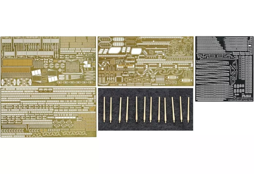 1/350 Scale Model Kit - Grade Up Parts / Japanese aircraft carrier Hiryu