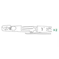 1/700 Scale Model Kit - Detail-Up Parts