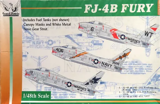 1/48 Scale Model Kit - Fighter aircraft model kits