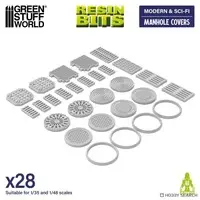 1/35 Scale Model Kit - 1/48 Scale Model Kit - Manhole