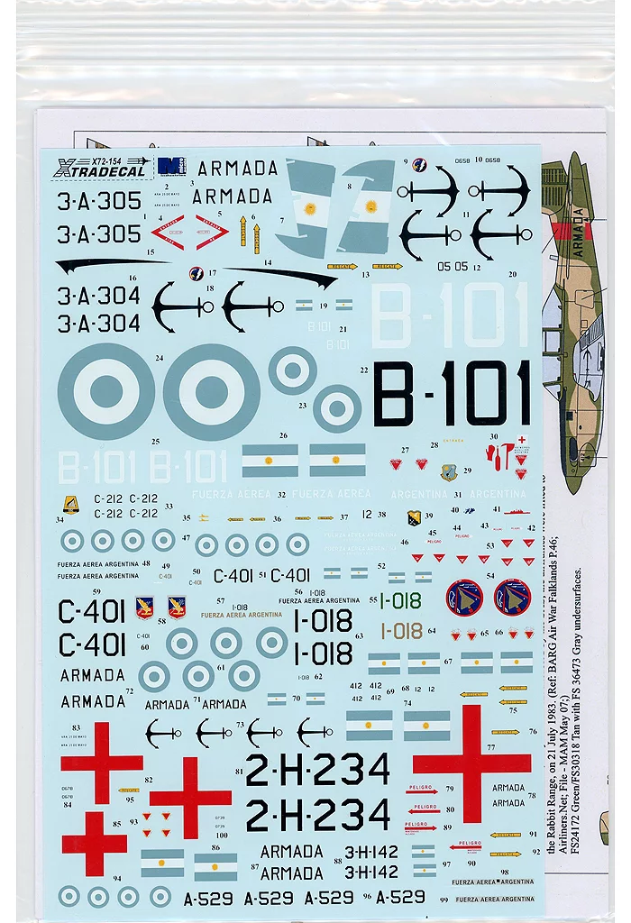1/72 Scale Model Kit - Fighter aircraft model kits