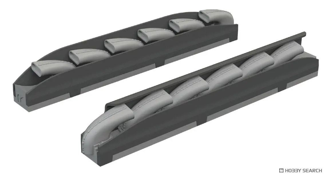 1/32 Scale Model Kit - Grade Up Parts / Messerschmitt Bf 109