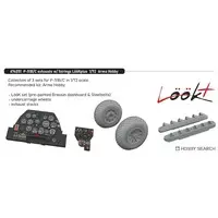 1/72 Scale Model Kit - Detail-Up Parts / North American P-51 Mustang